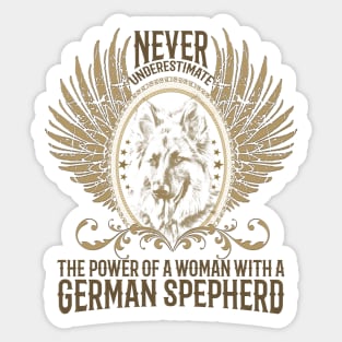 Never underestimate ... Sticker